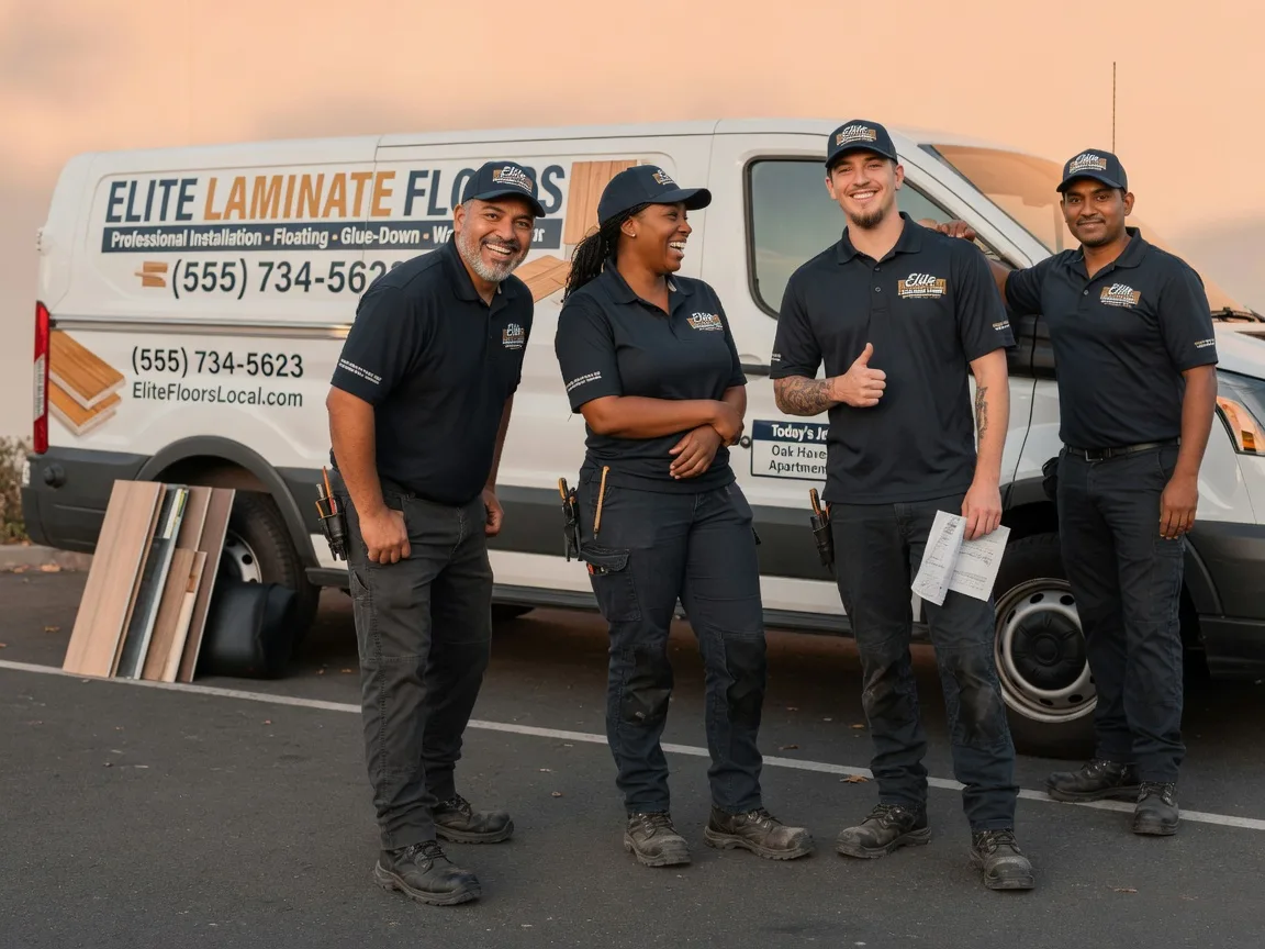 Laminate flooring installation company in Indiana